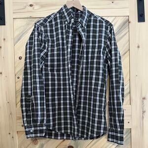 Men's Slim Flex plaid cotton button down shirt from J. Crew
